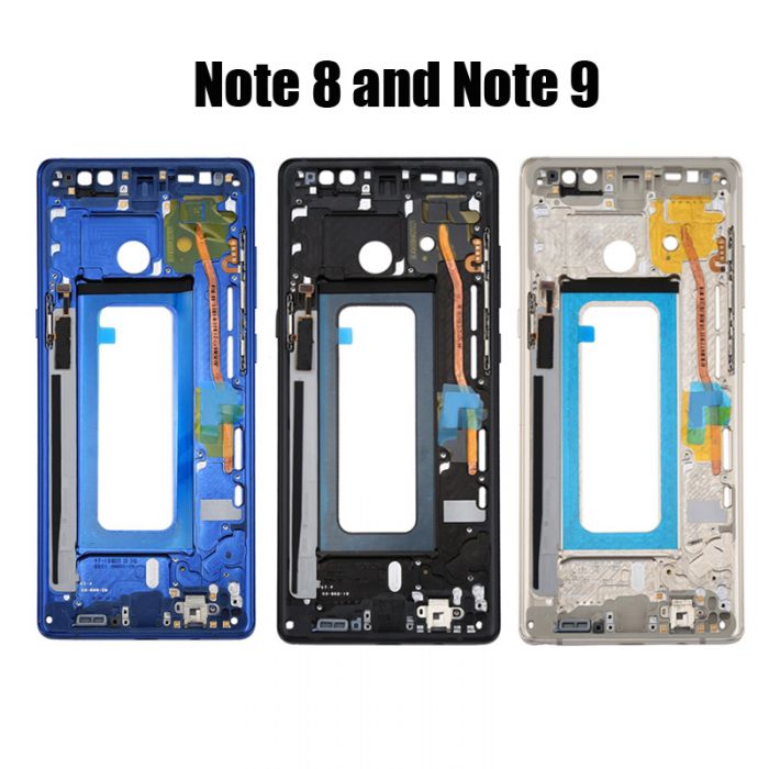 Front Frame Bezel for OLED Screen for Samsung Note 8 Note 9