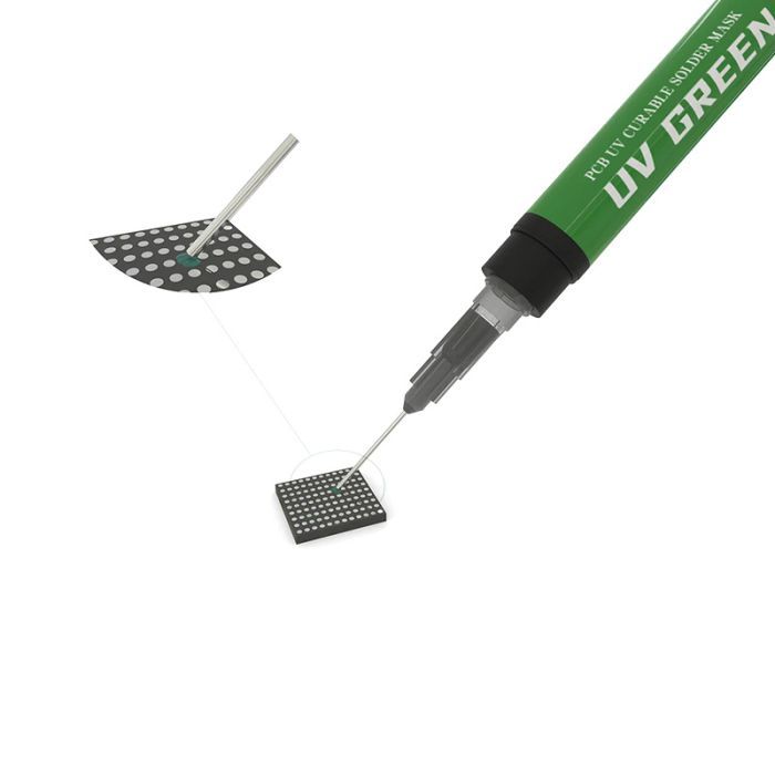 2UUL Green / Black UV Curing Solder Mask Oil