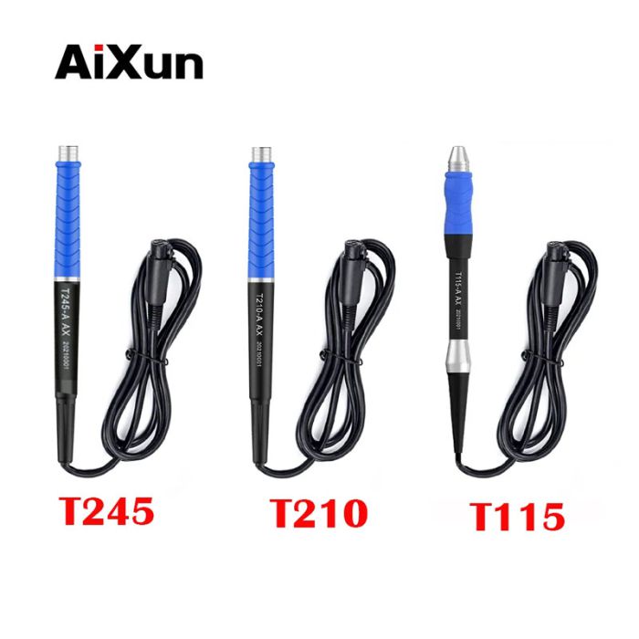 Aixun Soldering Station Handle T245 T115 T210 T12 Compatible I2C/JBC/XSoldering/JABE T3A T3B