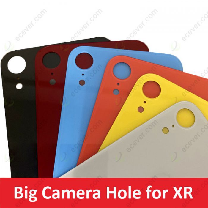 Big hole Camera Lens back glass cover for iPhone XR Repair Replacement