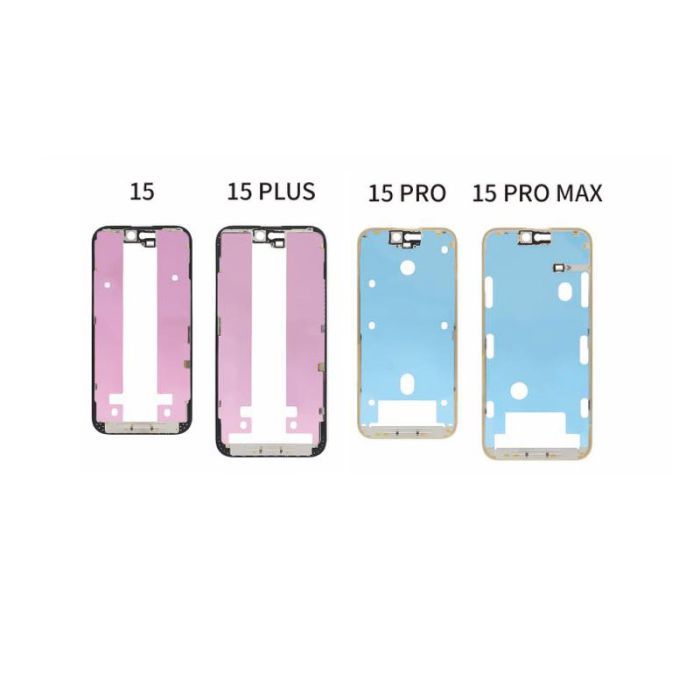 1:1 LCD Frame Bezel for iPhone 15 Series