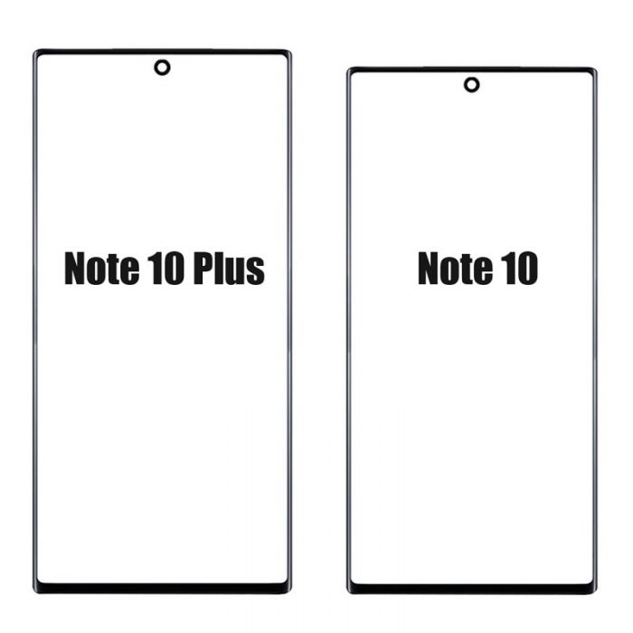 Front Glass for Samsung Galaxy Note 10 and Note 10+