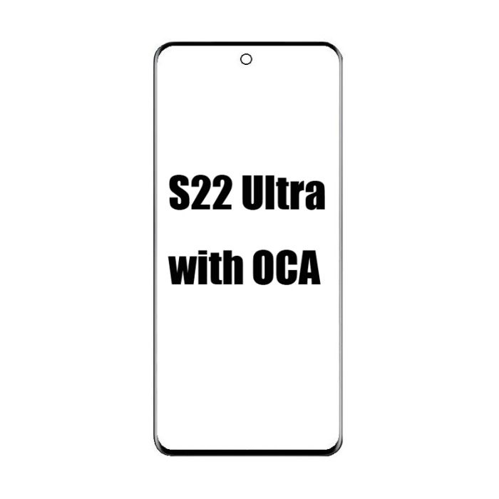 Glass with T-OCA for samsung S22 Ultra