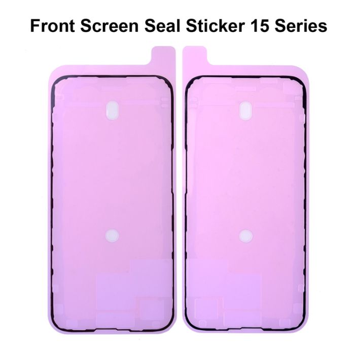 Front Screen LCD Display waterproof sticker tape for iPhone 15 series