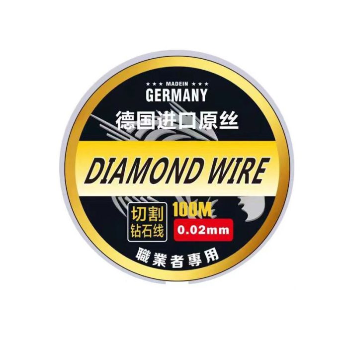 Germany Ultra Strong Steel Cutting Wire 0.02mm for OLED LCD Screen Separation