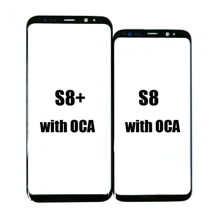 Glass with T OCA for samsung galaxy S8 S8+ Plus OLED Repair refurbish