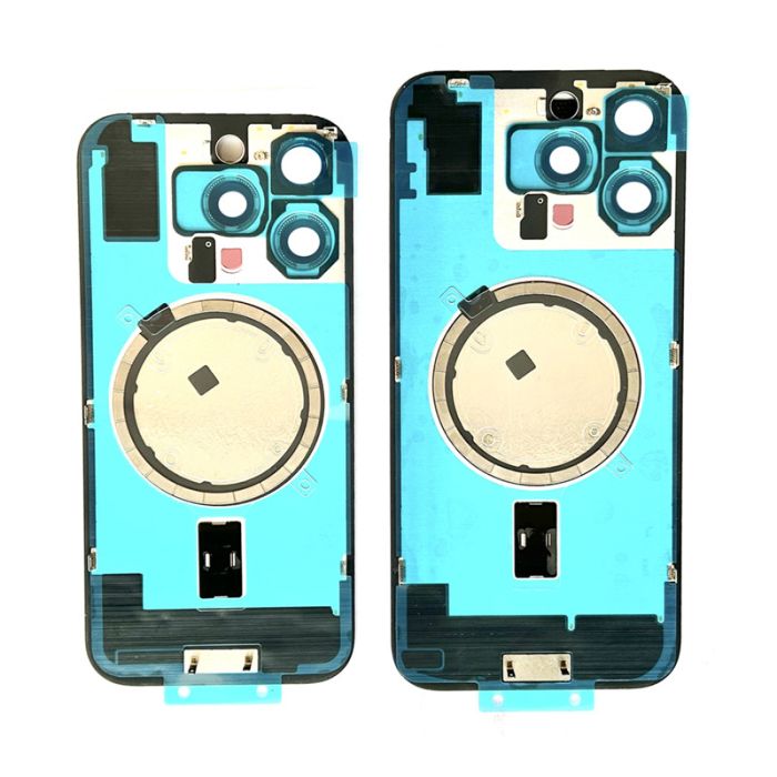 (One Part Quality) Back Glass with Camera Lens and Magent for iPhone 16 Pro 16 Pro Max