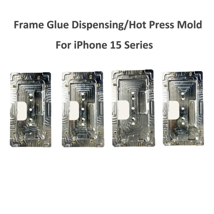 Frame Glue Dispensing Hot Press Mold Mould for iPhone 15 series