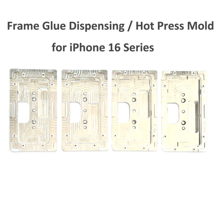 LX Brand Frame Dispensing and Hot Press Mold for iPhone 16 Series Screen