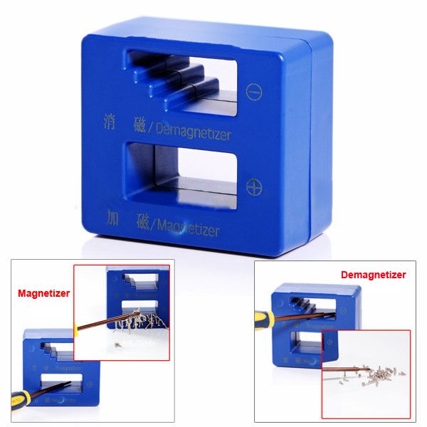 Magnetizer and Demagnetizer Magnetic Tool for Screwdrivers