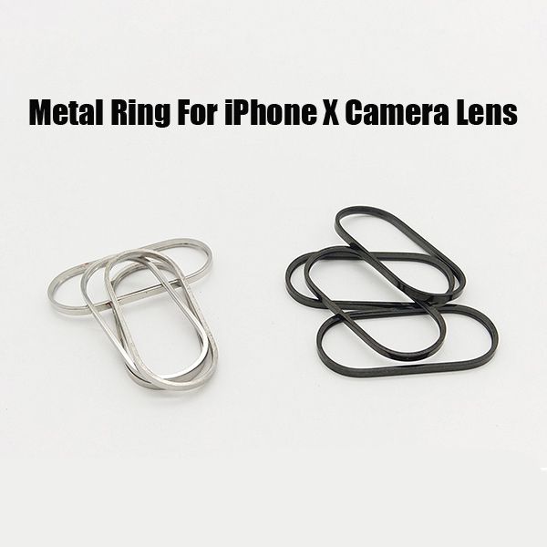 Metal Ring for iPhone X Back Camera Lens