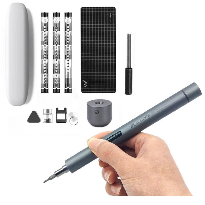 Wowstick 1F+ 64 In 1 Cordless Electric Screwdriver Lithium-ion Charge LED Power Screwdriver