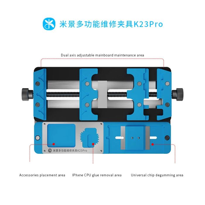 Mijing K23 Pro Multifunction Motherboard Fixture For Mobile Phone IC BGA Chip Holder