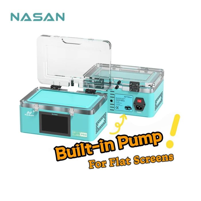 (Build in Pump) Nasan Supa Lite Pro Laminator Lamination Machine for Max 9 inch LCD Screen