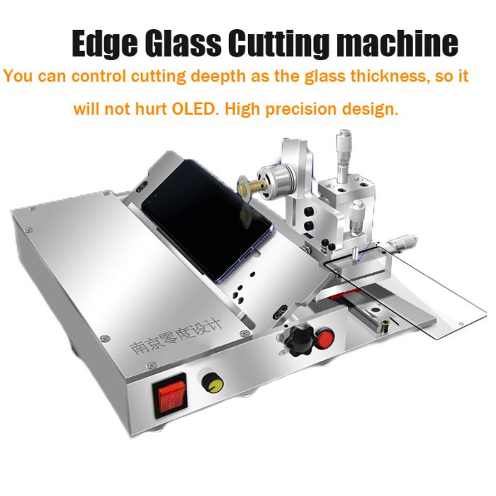 NJLD Edge Screen Glass Cutting machine for samsung huawei One plus curved phones