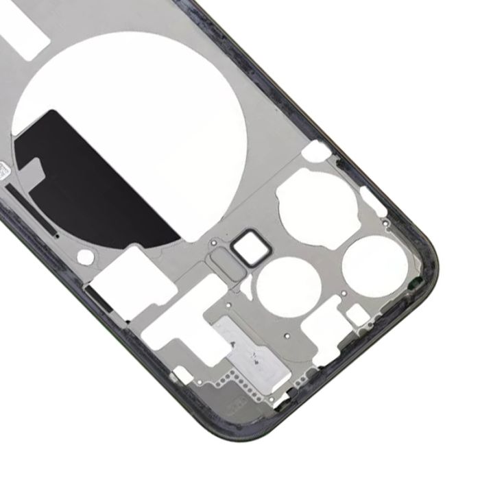 OEM Titanium Middle Frame Bezel Plate with Side Keys and Card Tray for 15Pro 15Pro Max