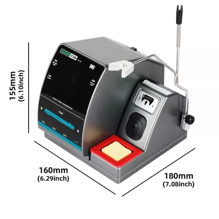 SUGON T36 Nano Soldering Station Automatic Sleep Lead Free With JBC Soldering Tip