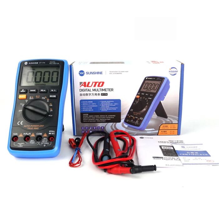 SUNSHINE DT-17N Digital Display AC DC Voltage and Current Resistance Multimeter