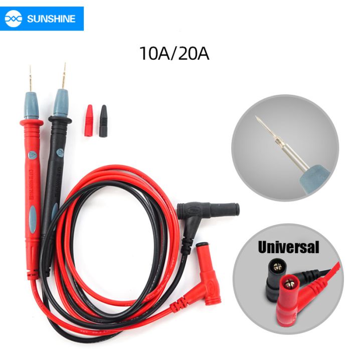 Sunshine 20A Multimeter Pen Universal Cable Measuring Probes Pen