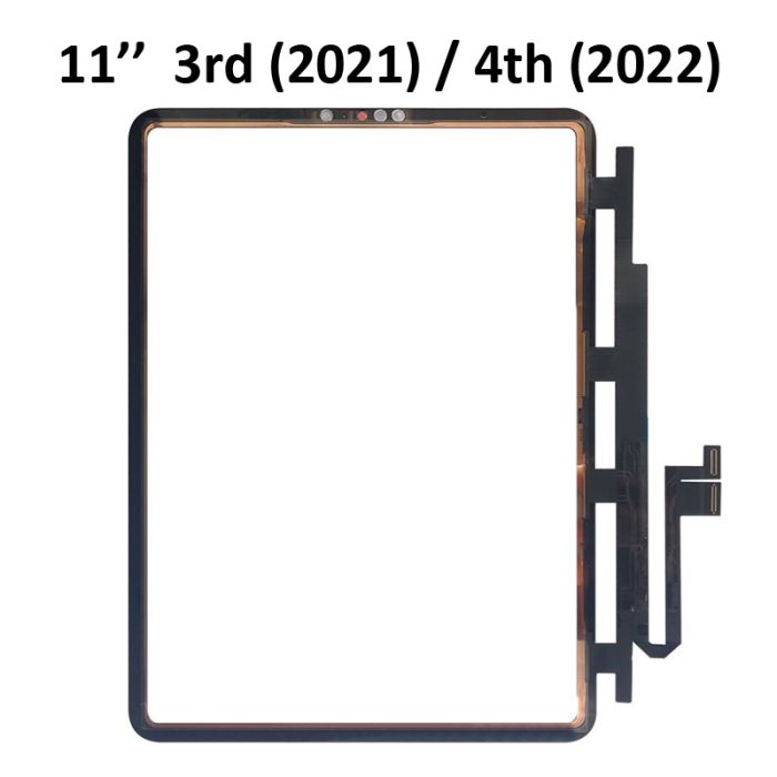 Touch Panel Digitizer Screen with OCA or without OCA For iPad Pro 11 inch 2021 3rd / 2022 4th