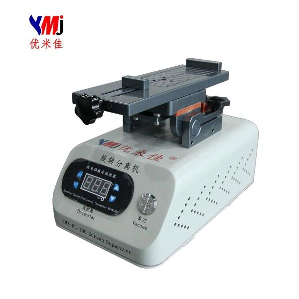 YMJ FL 100 Hot Plate Separator machine for 7 inch cellphone LCD OLED refurbish regeneration