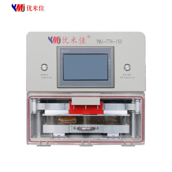 YMJ desktop desk vacuum laminating machine for samsung edge lcd for iphone repair refurbish