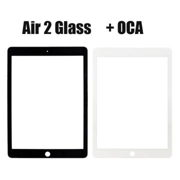 Front Glass Lens with OCA or without OCA for iPad Air 2